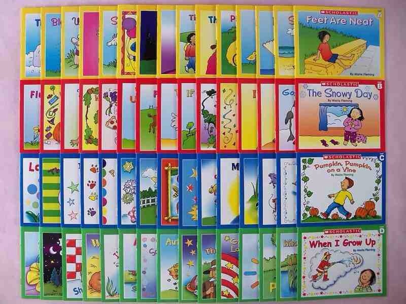 Lot 60 Childrens Books Kindergarten First Grade Phonics Levels Levels ABCD