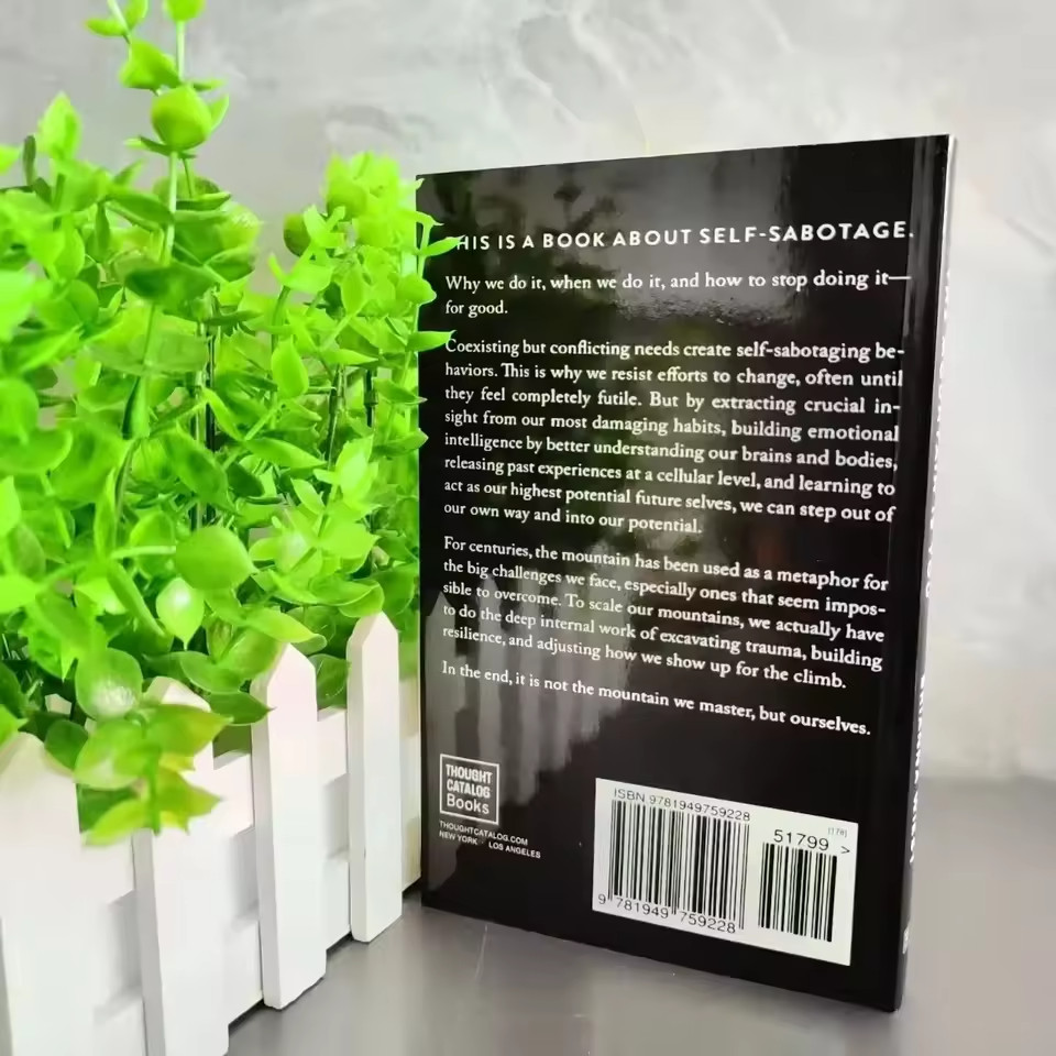 The Mountain is you by Brianna Wiest Paperback Book, Free Shipping US.
