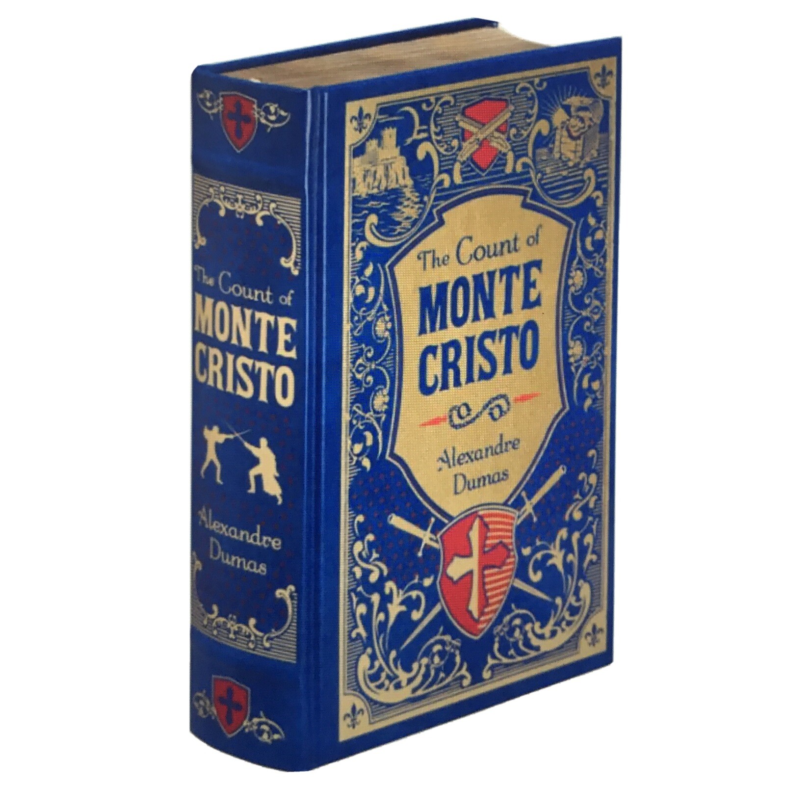 ❤️THE COUNT of MONTE CRISTO by A. Dumas Leather Bound Collectible/Sealed NEW