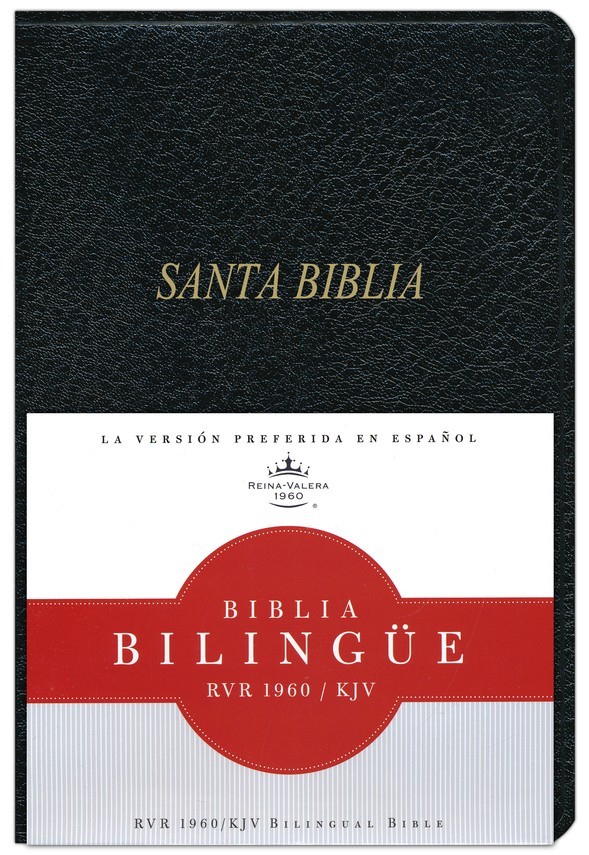 Bilingual Spanish English Bible Biblia Bilingue Rvr 1960/KJV Imit Leather Index